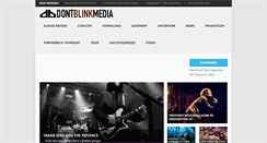 Desktop Screenshot of dontblinkmedia.com